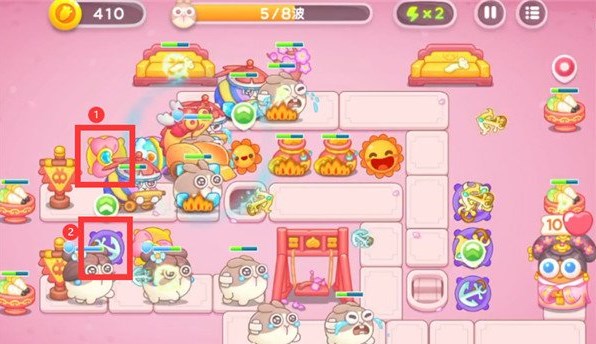 《保卫萝卜4》秋妃传第4关攻略
