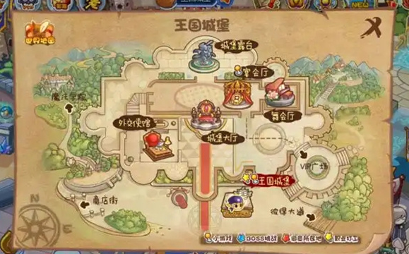 洛克王国魔法学院在哪里